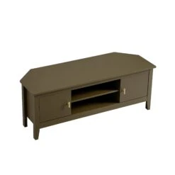 Oakham 120cm Corner TV Unit, Olive Grove -Daals Store FT TV 09 DOLIVE WB2