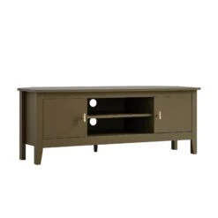 Oakham 120cm Corner TV Unit, Olive Grove -Daals Store FT TV 09 DOLIVE WB4