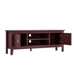 Oakham 120cm Corner TV Unit, Wild Cherry -Daals Store FT TV 09 PRED WB5