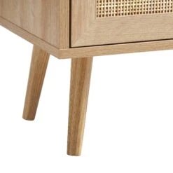 Frances Woven Rattan 2-Door Bathroom Undersink Unit, Natural -Daals Store FT UDS 01 NAT detail4