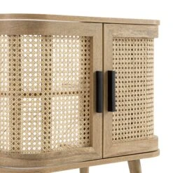 Izzy Curved Rattan Undersink Unit, Natural -Daals Store FT UDS 02 NAT detail1