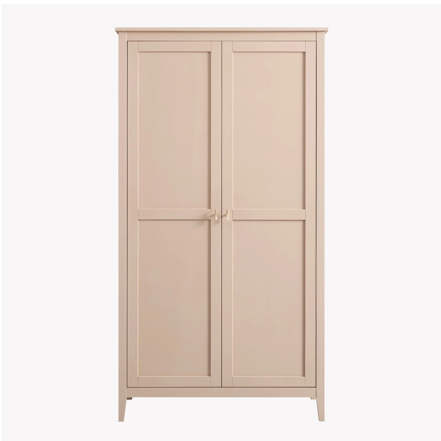 Oakham Double Wardrobe, Nude Pink 7 Oakham Double Wardrobe, Nude Pink - Image 7