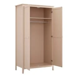Oakham Double Wardrobe, Nude Pink 25 Oakham Double Wardrobe, Nude Pink -Daals Store FT WARD 08 NUDE WB3