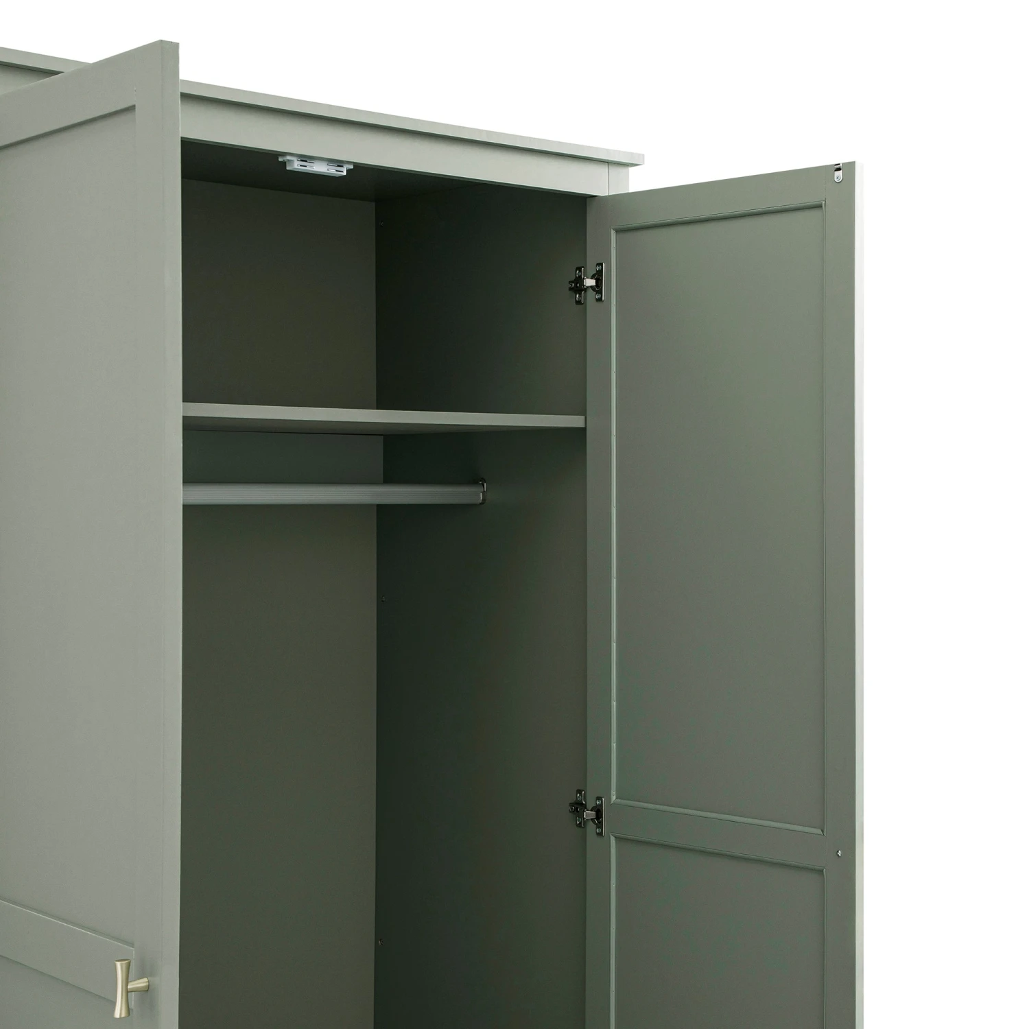 Oakham Double Wardrobe, Desert Sage 15 Oakham Double Wardrobe, Desert Sage - Image 15