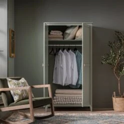 Oakham Double Wardrobe, Desert Sage 18 Oakham Double Wardrobe, Desert Sage -Daals Store FT WARD 08 SAGE scene2
