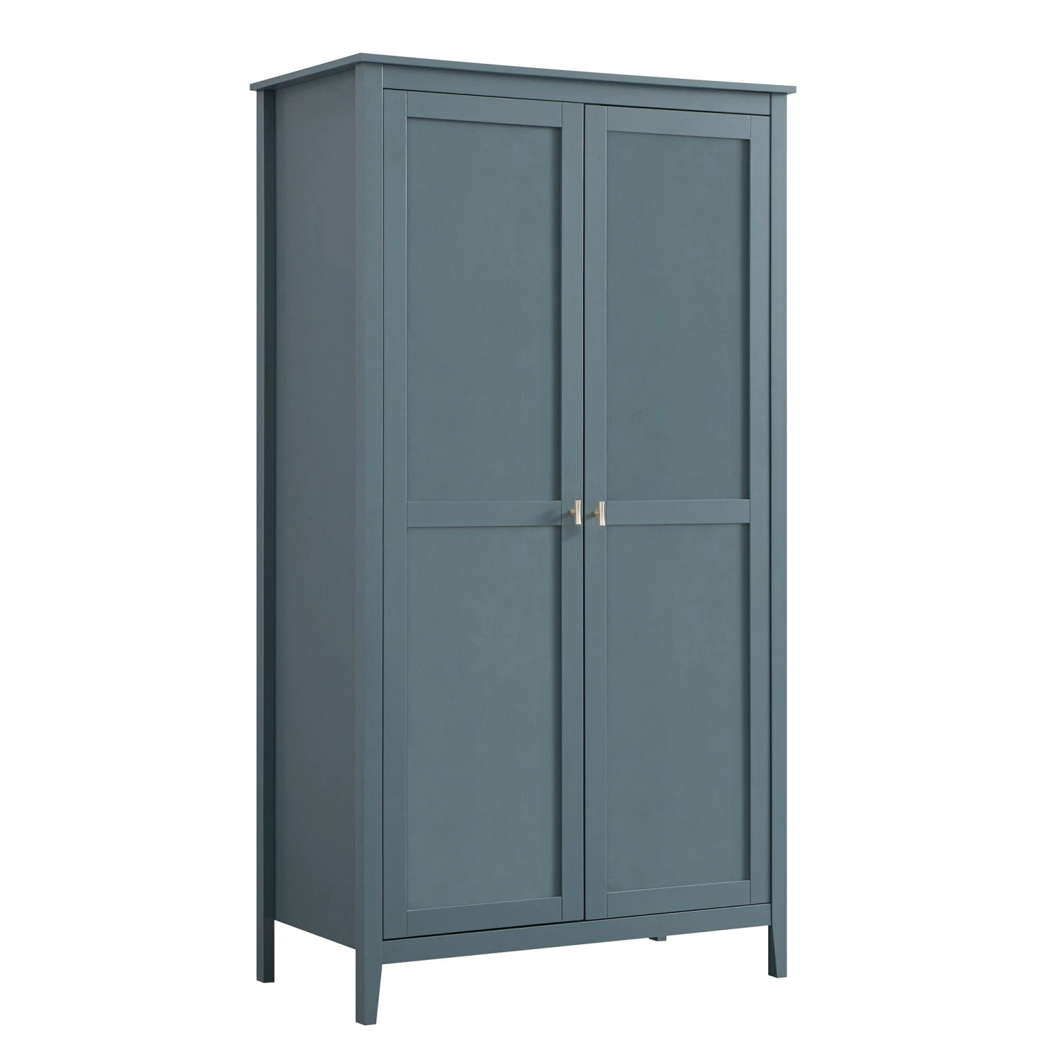 Oakham Double Wardrobe, Stormy Blue 8 Oakham Double Wardrobe, Stormy Blue - Image 8