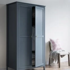 Oakham Double Wardrobe, Stormy Blue 19 Oakham Double Wardrobe, Stormy Blue -Daals Store FT WARD 08 STORM scene3
