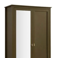 Oakham Mirrored Double Wardrobe, Olive Grove -Daals Store FT WARD 09 DOLIVE detail1