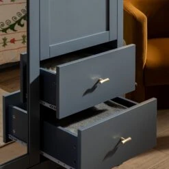 Oakham Mirrored Double Wardrobe, Stormy Blue 20 Oakham Mirrored Double Wardrobe, Stormy Blue -Daals Store FT WARD 09 STORM scene5