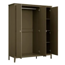 Oakham Triple Wardrobe, Olive Grove -Daals Store FT WARD 10 DOLIVE WB4