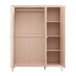 Oakham Triple Wardrobe, Nude Pink -Daals Store FT WARD 10 NUDE WB3