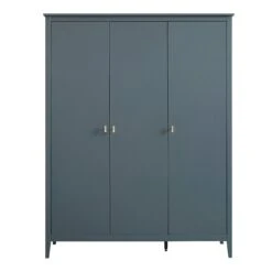 Oakham Triple Wardrobe, Stormy Blue