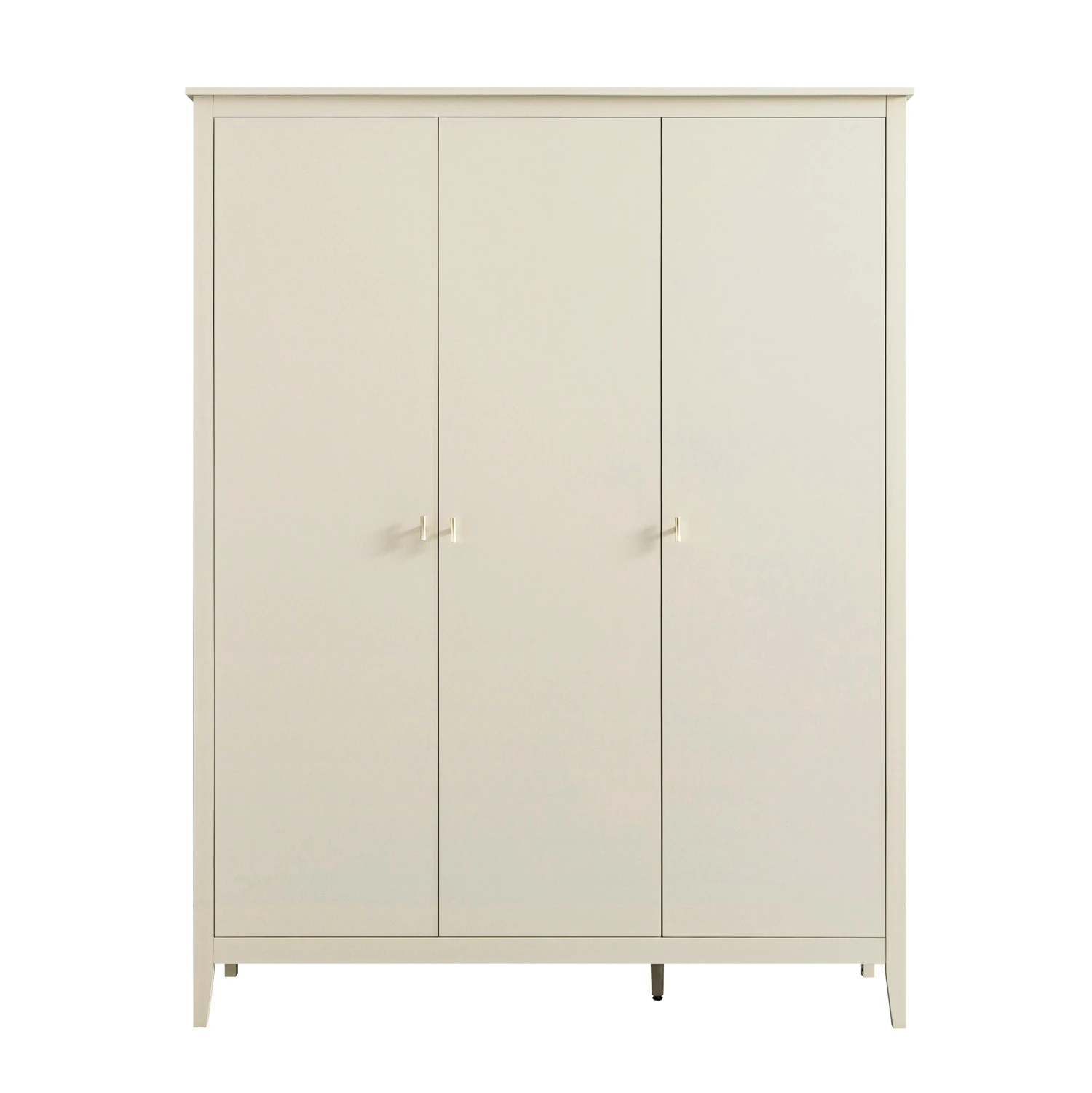 Oakham Triple Wardrobe, Shaded White 7 Oakham Triple Wardrobe, Shaded White - Image 7