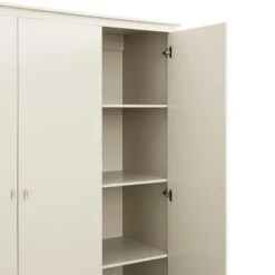 Oakham Triple Wardrobe, Shaded White 30 Oakham Triple Wardrobe, Shaded White -Daals Store FT WARD 10 WHITE detail2