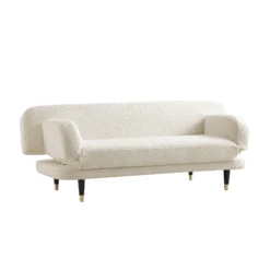 Solna 2-Seater Sofa Bed, Beige Boucle -Daals Store GCSF 2277 BEIGE BOU GIF1