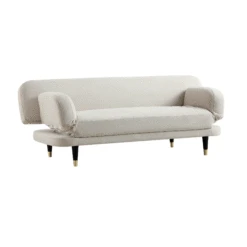 Solna 2-Seater Sofa Bed, Champagne Velvet -Daals Store GCSF 2277 CHAMP VEL GIF1