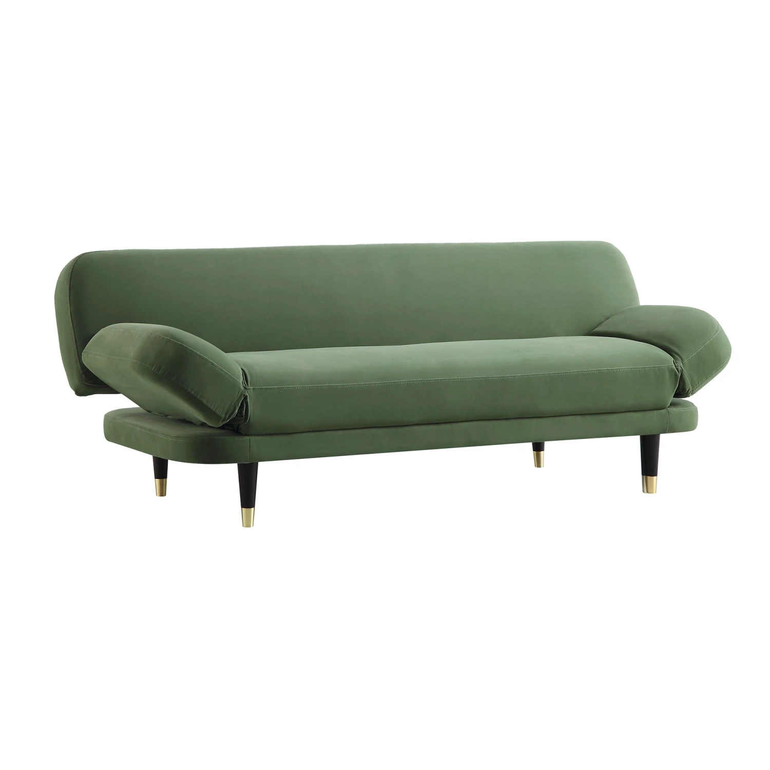 Solna 2-Seater Sofa Bed, Moss Green Velvet 9 Solna 2-Seater Sofa Bed, Moss Green Velvet - Image 9