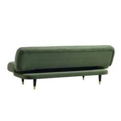 Solna 2-Seater Sofa Bed, Moss Green Velvet 29 Solna 2-Seater Sofa Bed, Moss Green Velvet -Daals Store GCSF 2277 MOSS VEL WB6