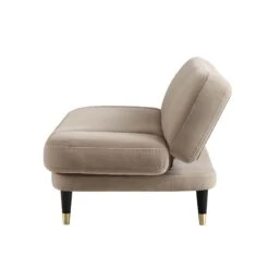 Solna 2-Seater Sofa Bed, Mink Velvet -Daals Store GCSF 2277 TAUPE VEL WB5