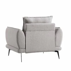 Obriel Grey Marl Fabric Armchair -Daals Store GCSF 2299 GREY FAB 1ST WB5