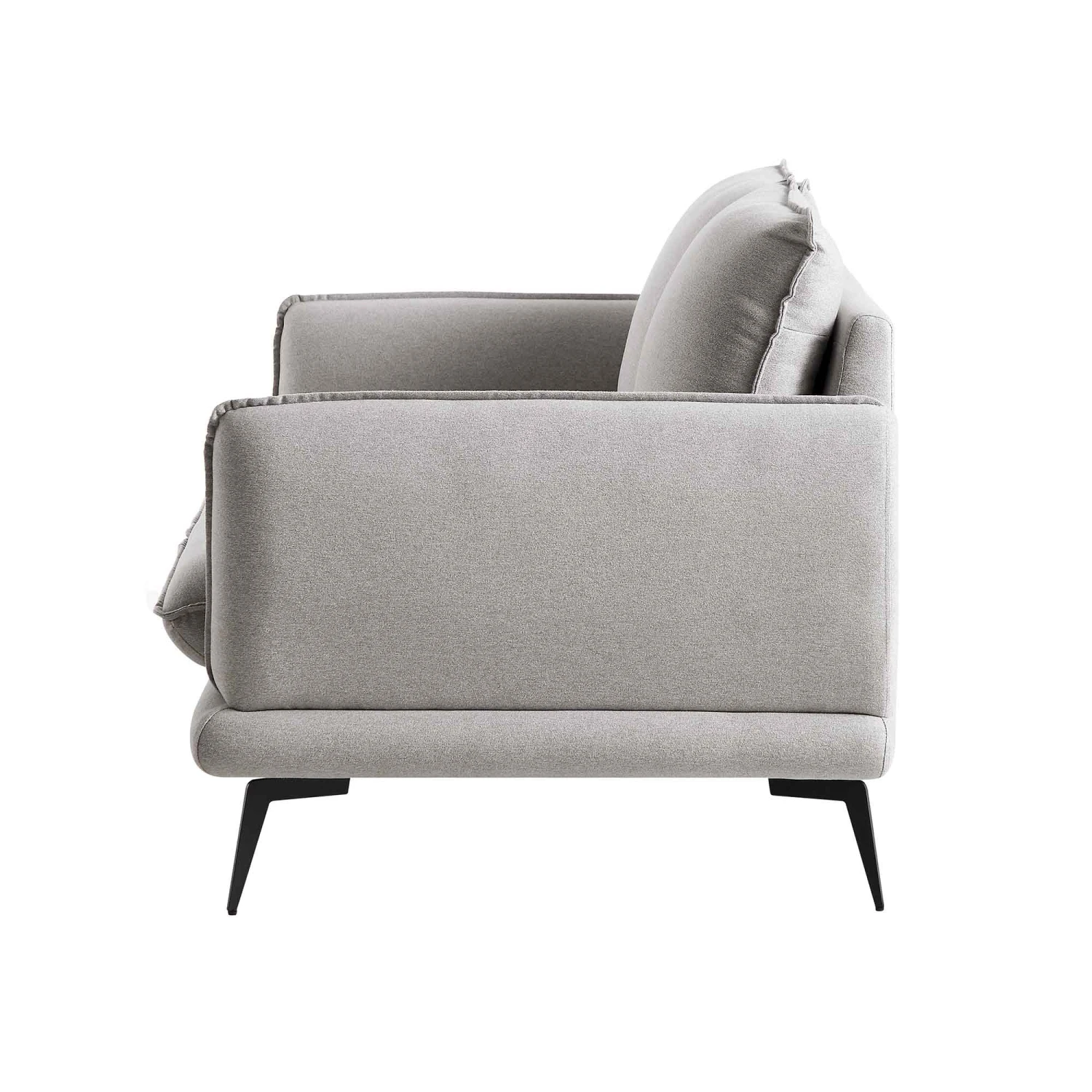 Obriel Grey Marl Fabric Sofa, 2-Seater 8 Obriel Grey Marl Fabric Sofa, 2-Seater - Image 8