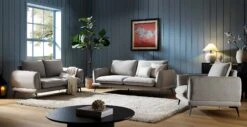Obriel Grey Marl Fabric Sofa, 2-Seater 14 Obriel Grey Marl Fabric Sofa, 2-Seater -Daals Store GCSF 2299 GREY FAB set scene 1