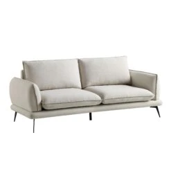 Obriel Oatmeal Fabric Sofa, 3-Seater 17 Obriel Oatmeal Fabric Sofa, 3-Seater -Daals Store GCSF 2299 OAT FAB 3ST WB2