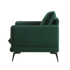 Obriel Forest Green Velvet Armchair 18 Obriel Forest Green Velvet Armchair -Daals Store GCSF 2299 PINE VEL 1ST WB4