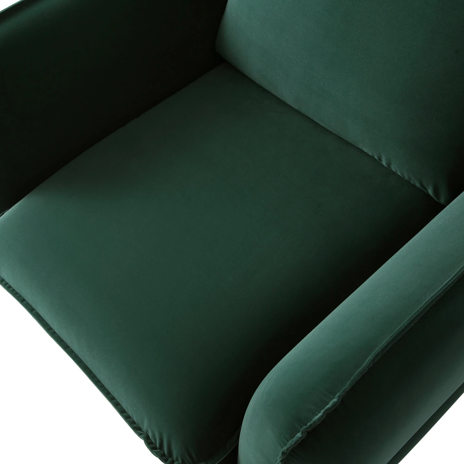 Obriel Forest Green Velvet Armchair 10 Obriel Forest Green Velvet Armchair - Image 10