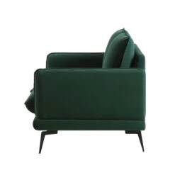 Obriel Forest Green Velvet Sofa, 2-Seater -Daals Store GCSF 2299 PINE VEL 2ST WB4