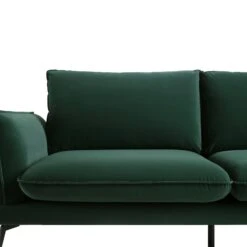 Obriel Forest Green Velvet Sofa, 3-Seater -Daals Store GCSF 2299 PINE VEL 3ST detail1