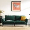 Obriel Forest Green Velvet Sofa, 3-Seater -Daals Store GCSF 2299 PINE VEL 3ST main