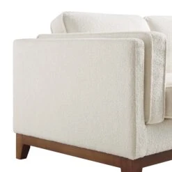 Dipley Beige Boucle Fabric Sofa, 2-Seater 21 Dipley Beige Boucle Fabric Sofa, 2-Seater -Daals Store GCSF 2339 BEIGE BOU 2ST detail1