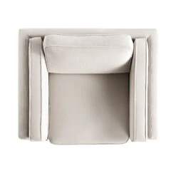 Dipley Champagne Velvet Sofa, 1-Seater -Daals Store GCSF 2339 CHAMP VEL 1ST WB3