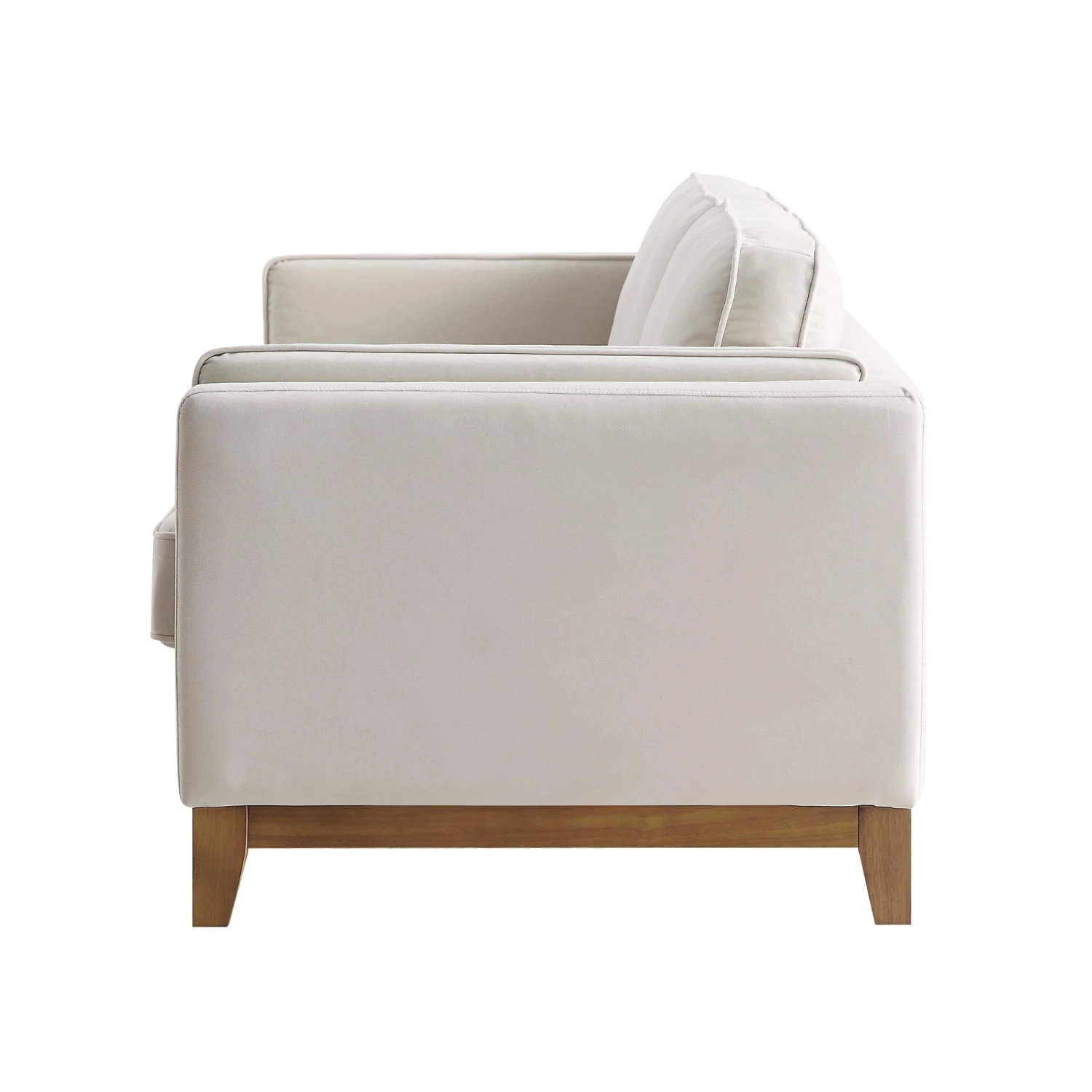 Dipley Champagne Velvet Sofa, 2-Seater 8 Dipley Champagne Velvet Sofa, 2-Seater - Image 8