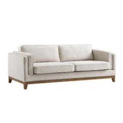 Dipley Champagne Velvet Sofa, 3-Seater -Daals Store GCSF 2339 CHAMP VEL 3ST WB2