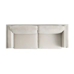 Dipley Champagne Velvet Sofa, 3-Seater -Daals Store GCSF 2339 CHAMP VEL 3ST WB3