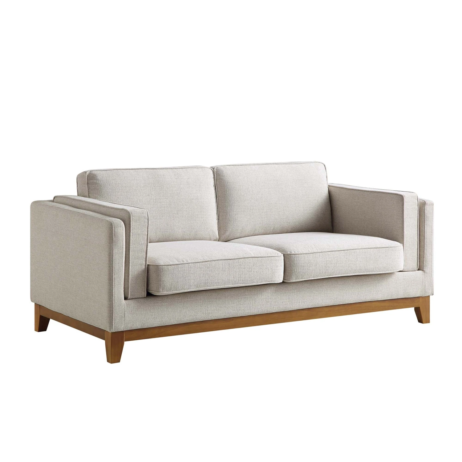 Dipley Oatmeal Fabric Sofa, 2-Seater 5 Dipley Oatmeal Fabric Sofa, 2-Seater - Image 5