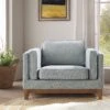 Dipley Sage Fabric Sofa, 1-Seater -Daals Store GCSF 2339 SAGE WOV 1ST main