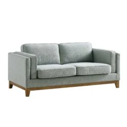 Dipley Sage Fabric Sofa, 2-Seater -Daals Store GCSF 2339 SAGE WOV 2ST WB2