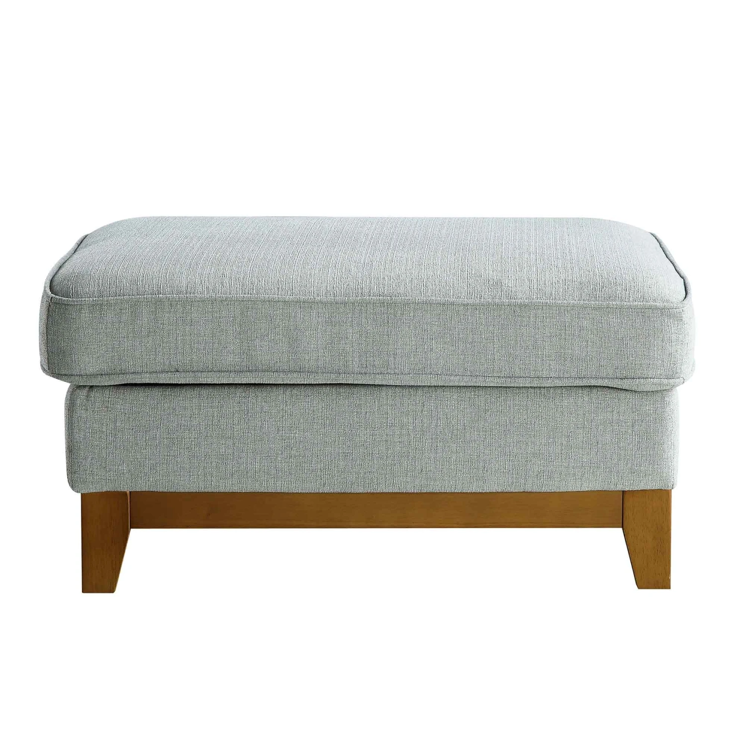 Dipley Sage Woven Fabric Storage Footstool 6 Dipley Sage Woven Fabric Storage Footstool - Image 6
