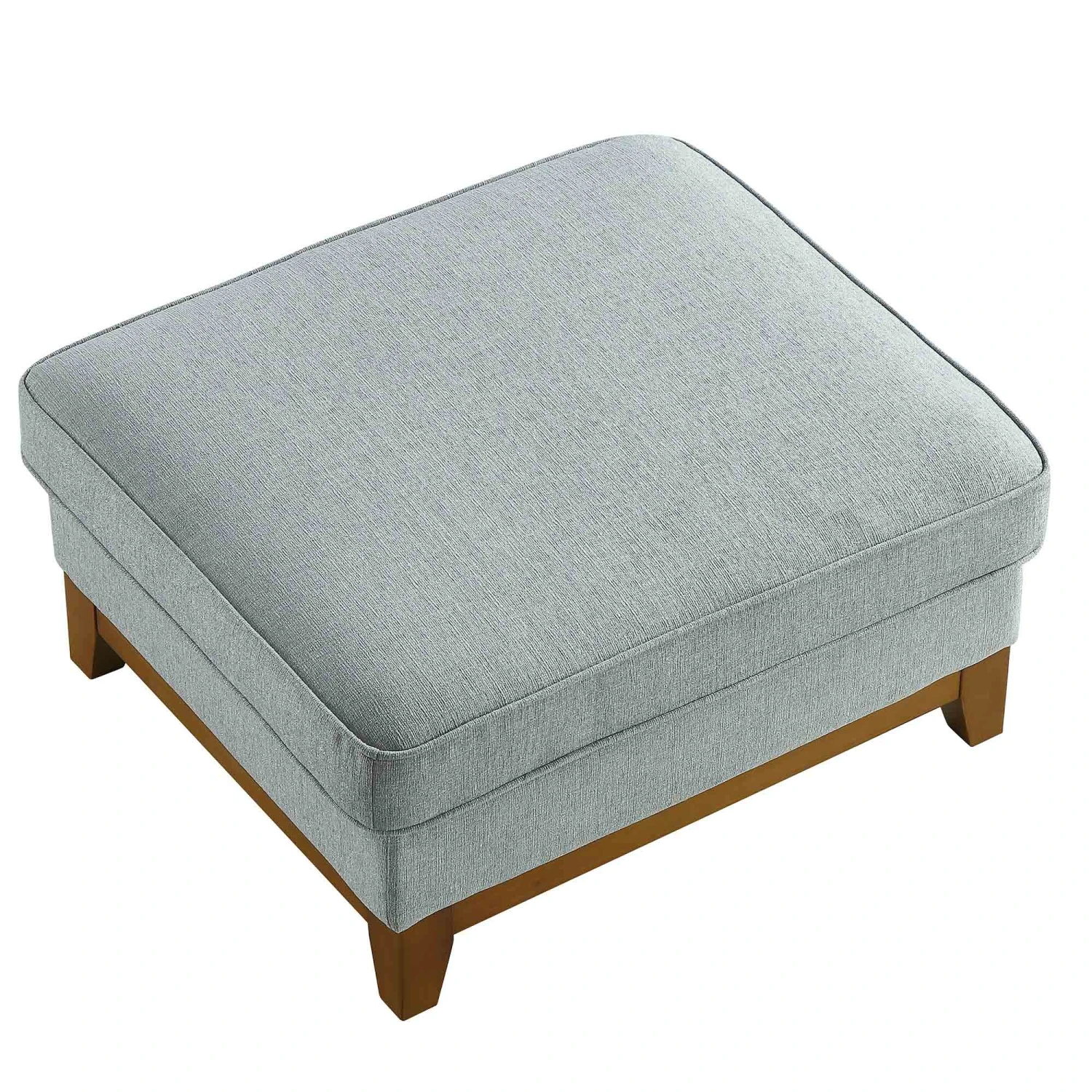 Dipley Sage Woven Fabric Storage Footstool 10 Dipley Sage Woven Fabric Storage Footstool - Image 10