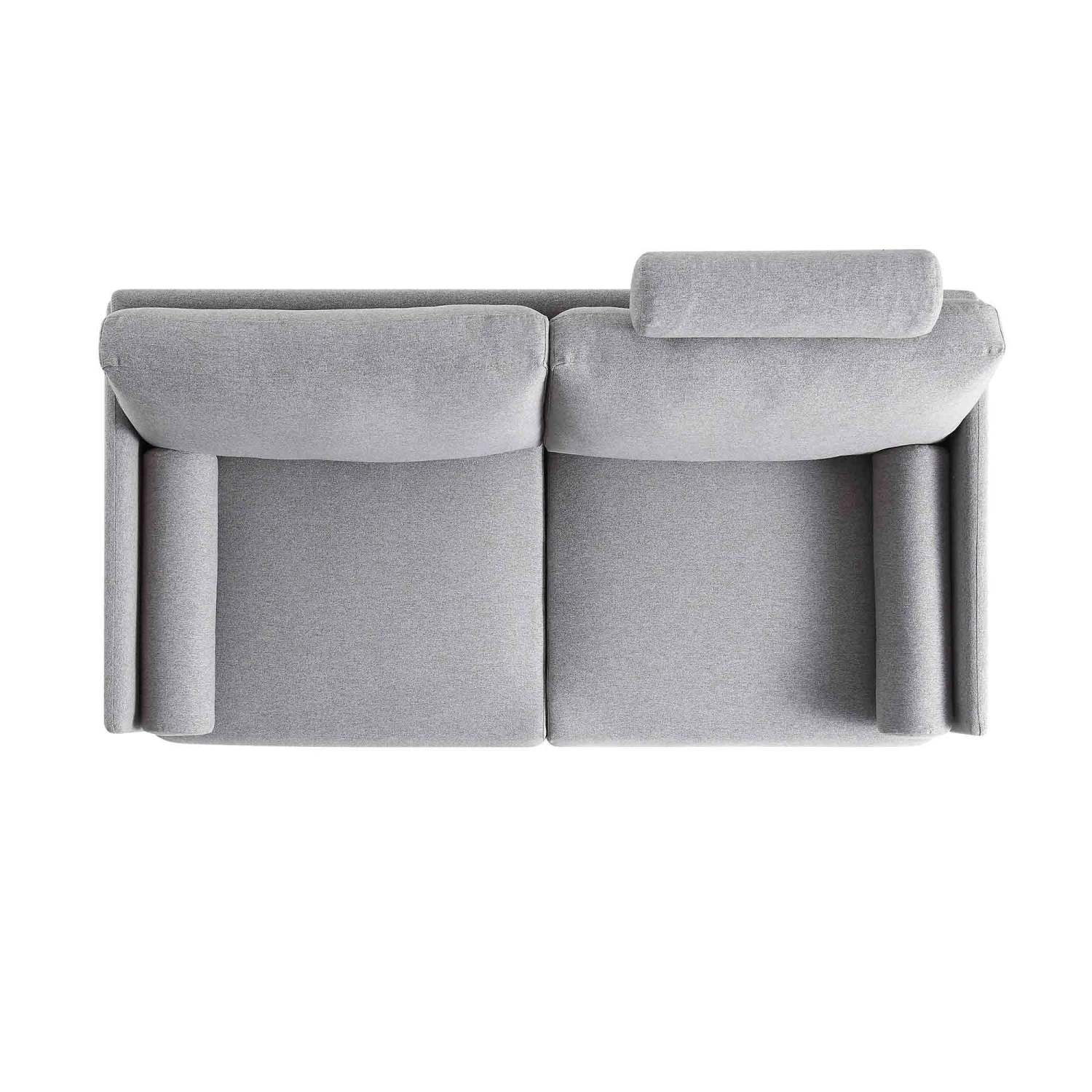 Timber Grey Marl Fabric Sofa, 2-Seater 8 Timber Grey Marl Fabric Sofa, 2-Seater - Image 8