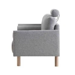 Timber Grey Marl Fabric Sofa, 2-Seater 21 Timber Grey Marl Fabric Sofa, 2-Seater -Daals Store GCSF 2348 GREY FAB 2ST WB5