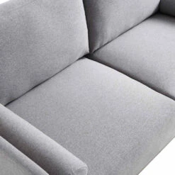 Timber Grey Marl Fabric Sofa, 2-Seater 24 Timber Grey Marl Fabric Sofa, 2-Seater -Daals Store GCSF 2348 GREY FAB 2ST detail2