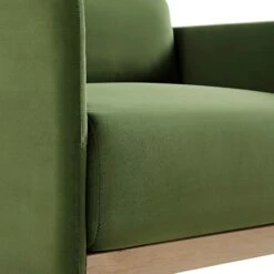 Timber Fern Green Velvet Armchair -Daals Store GCSF 2348 MOSS VEL 1ST detail1