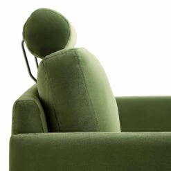 Timber Fern Green Velvet Armchair -Daals Store GCSF 2348 MOSS VEL 1ST detail2