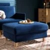 Timber Navy Blue Velvet Storage Ottoman 16 Timber Navy Blue Velvet Storage Ottoman -Daals Store GCSF 2348 NAVY VEL STOOL main