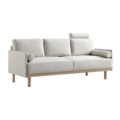 Timber Oatmeal Fabric Sofa, 3-Seater -Daals Store GCSF 2348 OAT FAB 3ST WB2