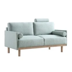 Timber Sage Green Fabric Sofa, 2-Seater 19 Timber Sage Green Fabric Sofa, 2-Seater -Daals Store GCSF 2348 SAGE FAB 2ST WB2